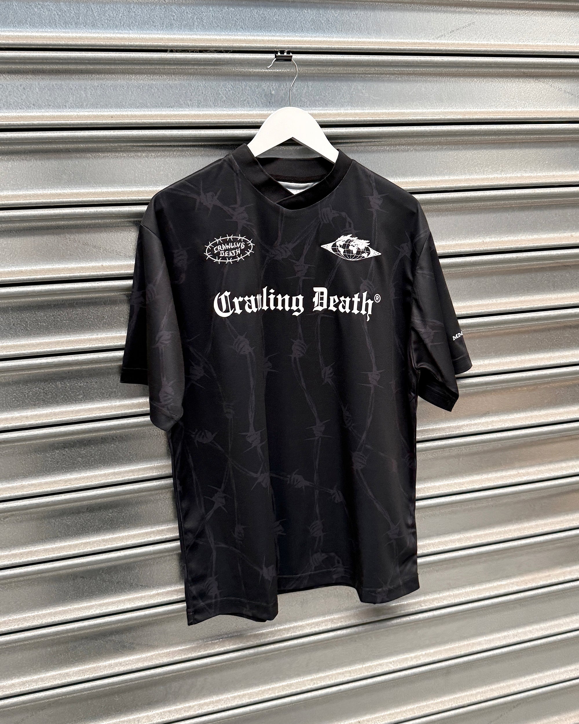 Soccer Jersey Barbed | Black