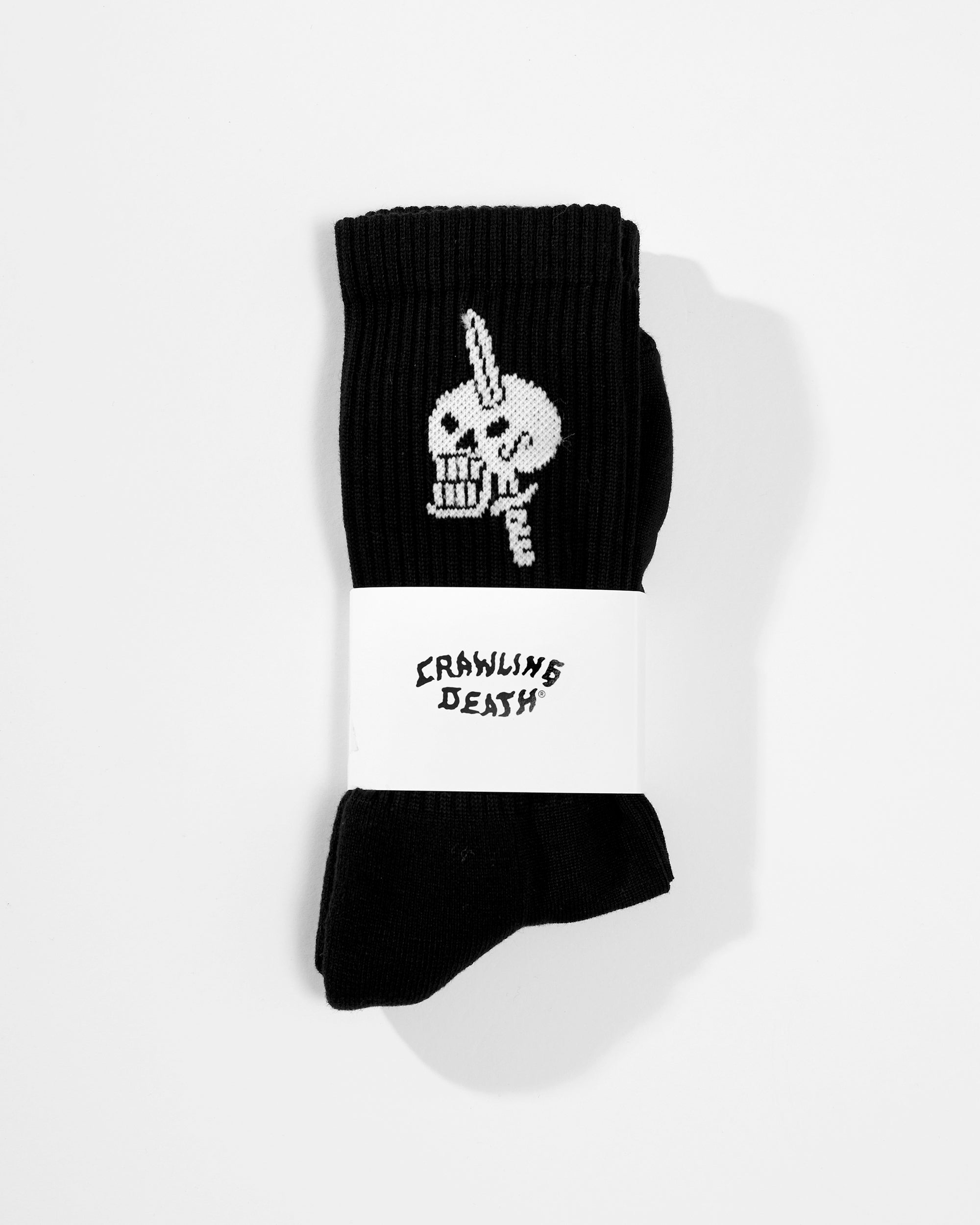 Skull Socks | Black