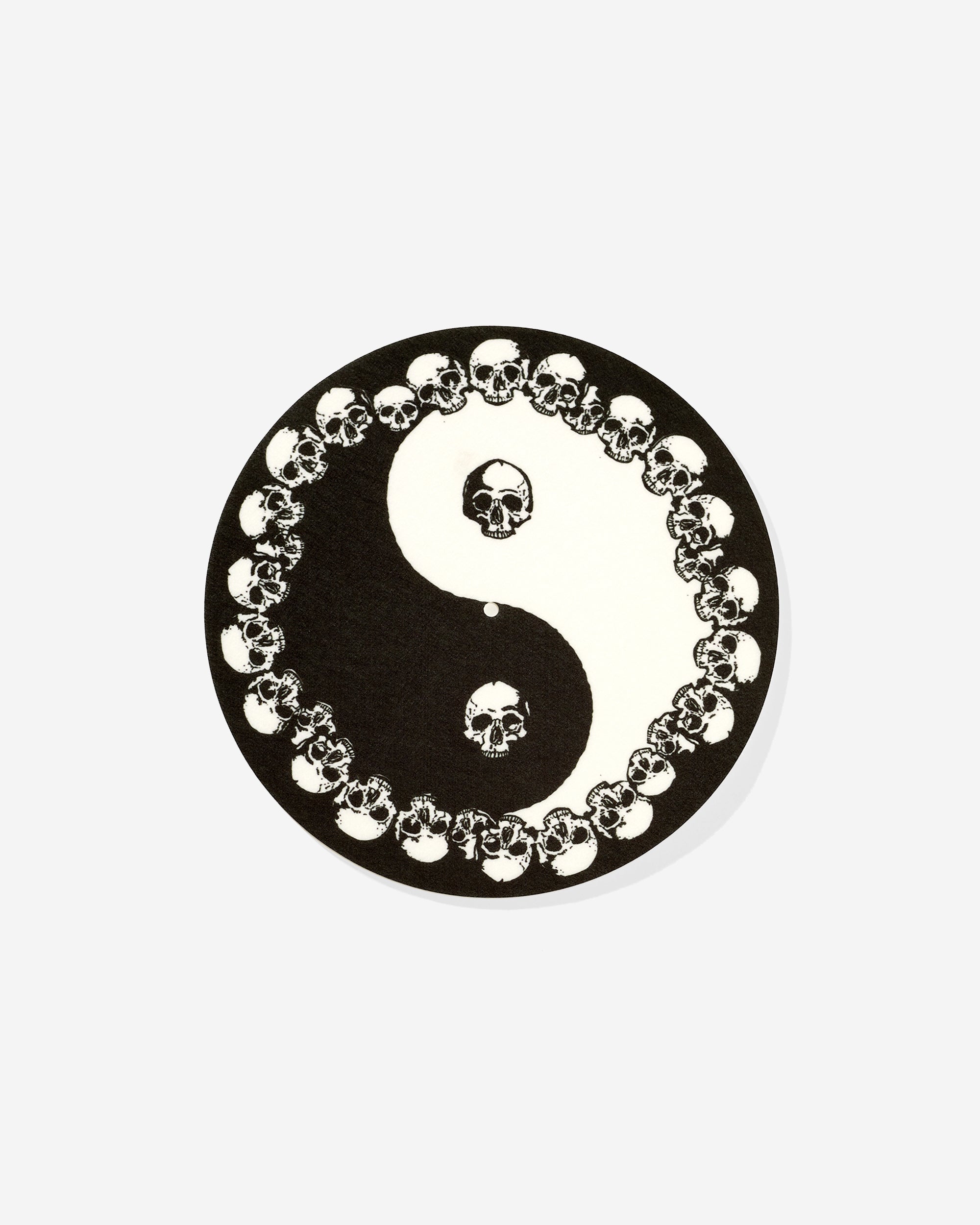 Yin Yang Skulls Felt Slipmat