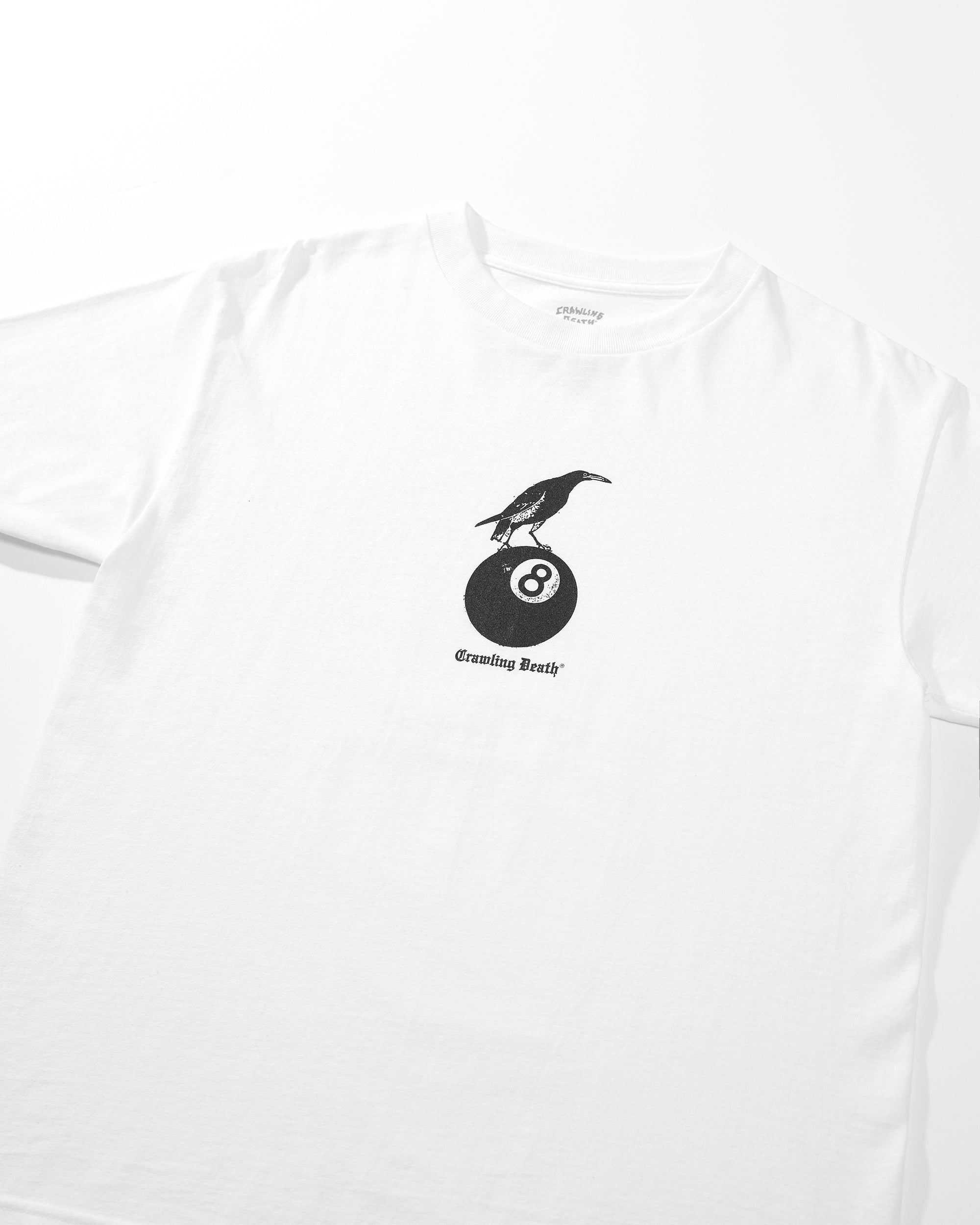 Crow 8 Ball | T-Shirt White