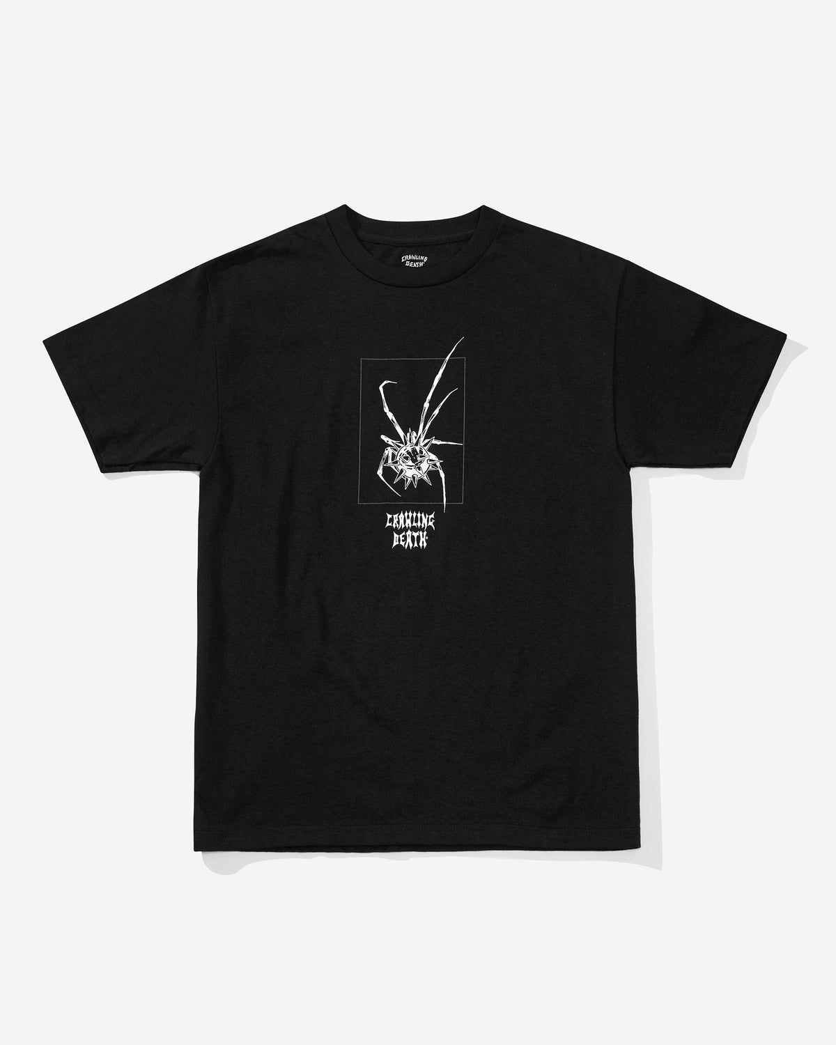 Spike Spider T-Shirt | Black | Crawling Death