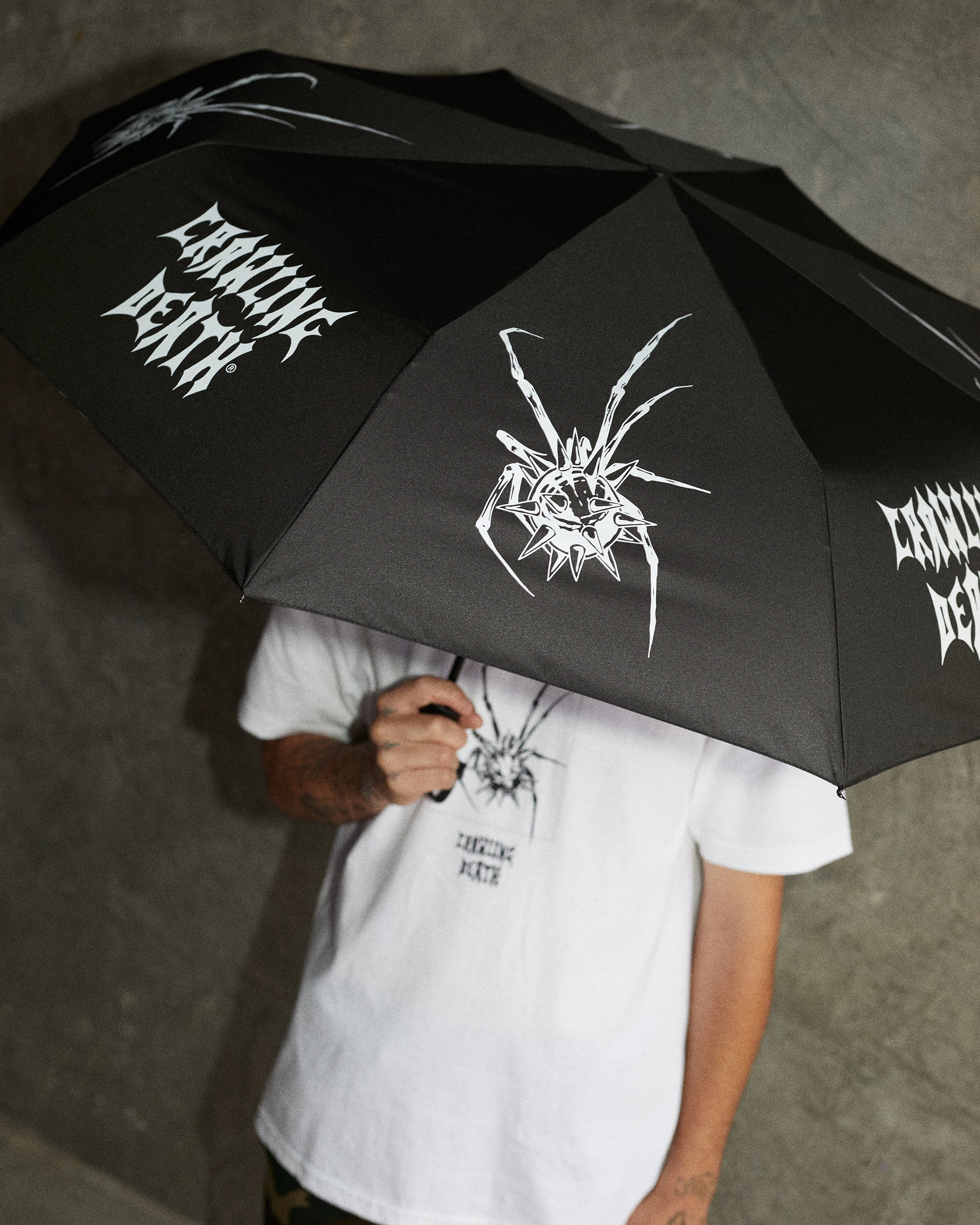 Spike Spider Umbrella | Black
