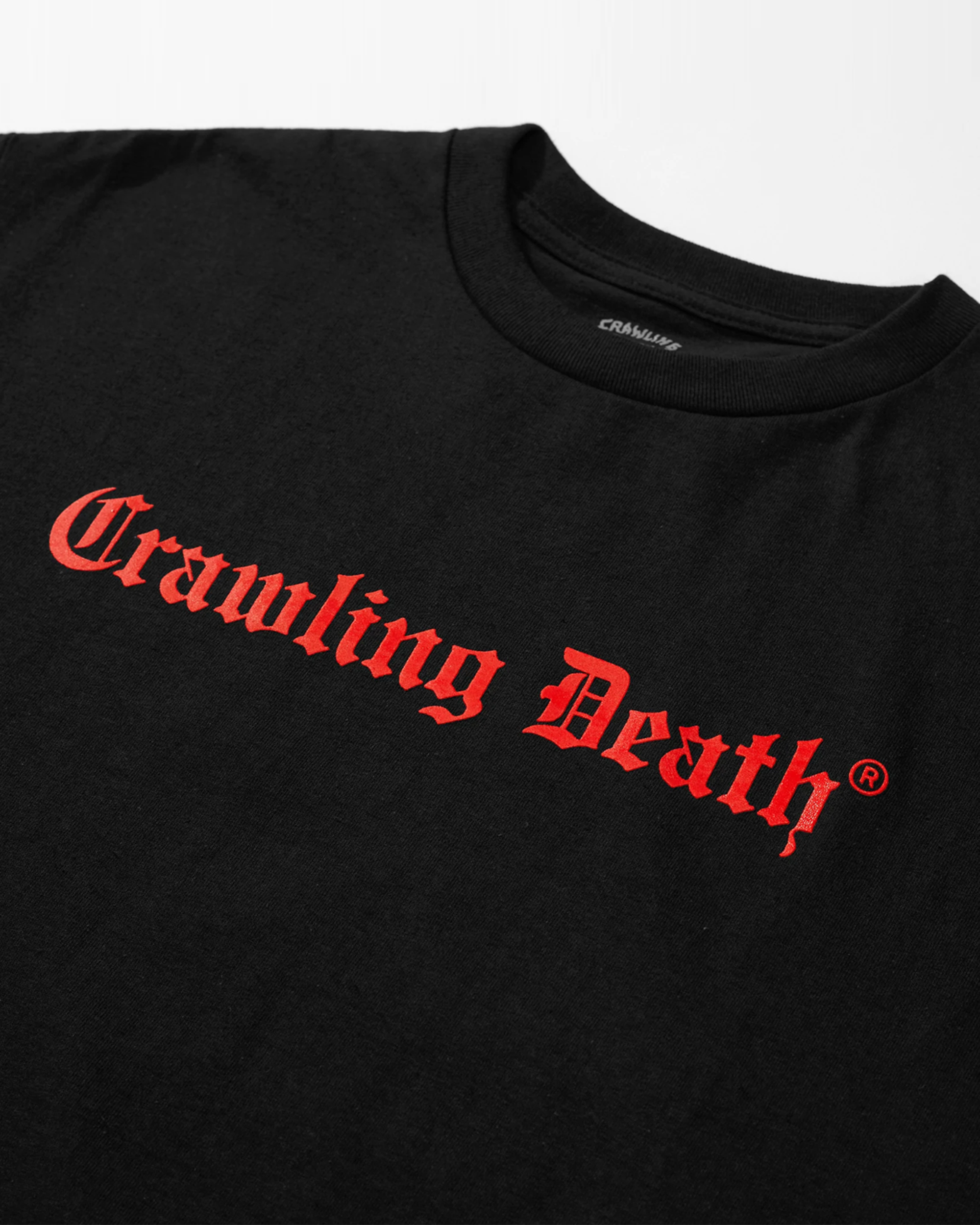 Gothic Logo T-Shirt | Black/Red