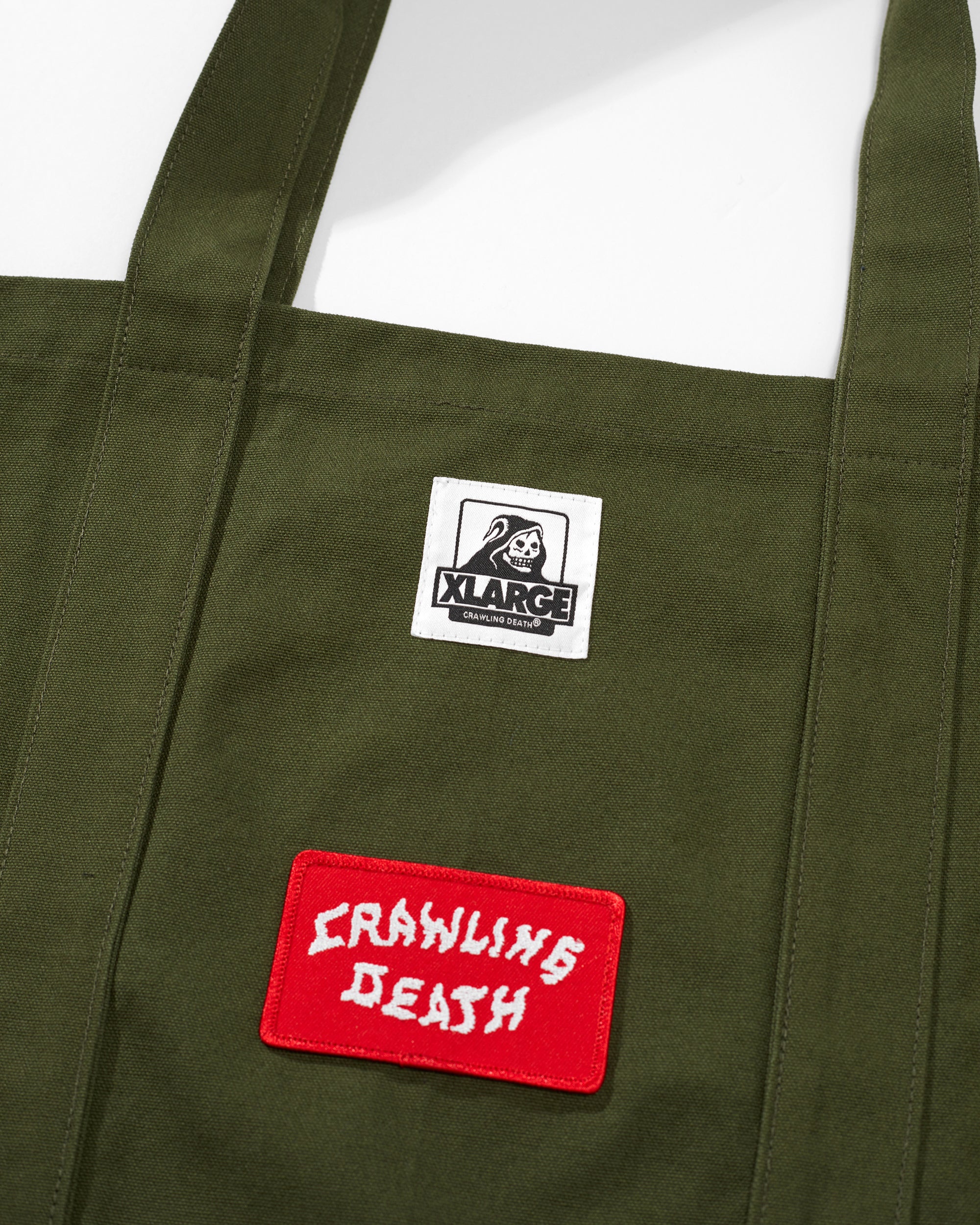 Xlarge Patch Tote Bag | Military